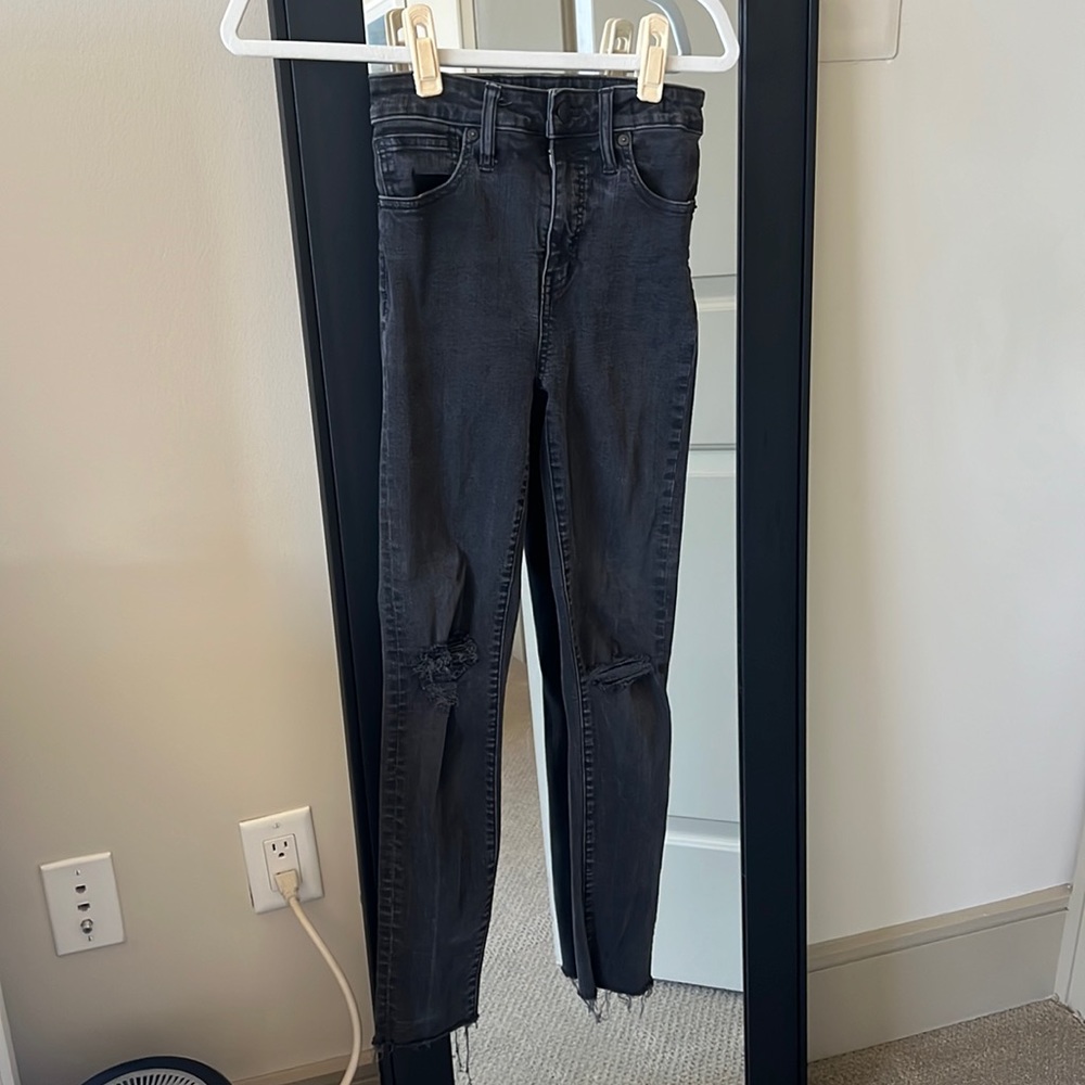 Black Madewell jeans